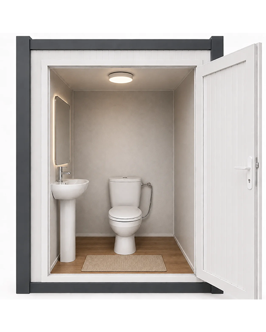 Seyyar Tuvalet Kabini WC-Duş 210x210